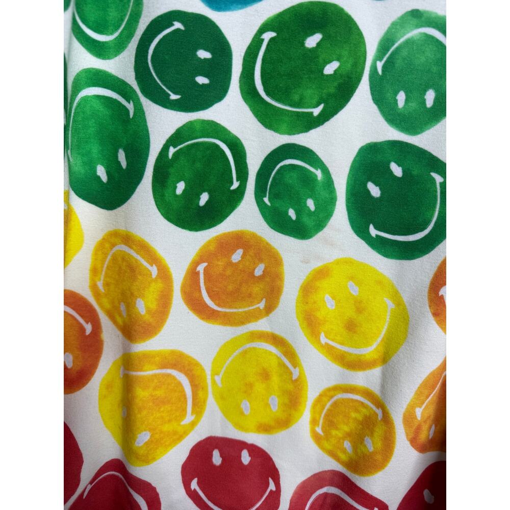 FARM Rio x Smiley Rainbow Dopamine Happy Face Graphic Sweatshirt M - Picture 11 of 13